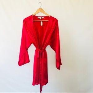 victoria secret pink robe